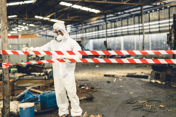 Professional Biohazard technician working in Kealia, HI